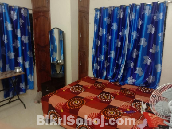 Semi Furnished Flat To Let